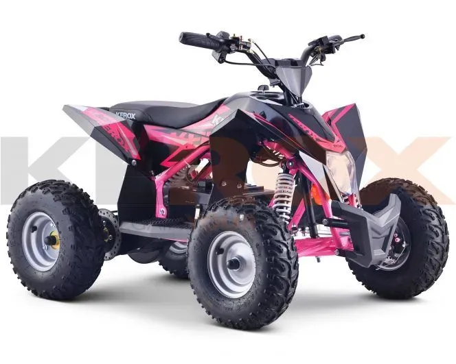 Kerox - Quad Enfant E-MKT Électrique rosewebp