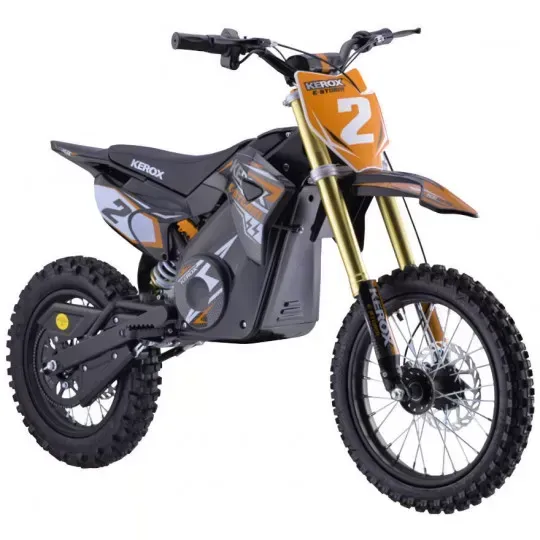 pit-bike-electrique-1800w-kerox-e-storm-orange