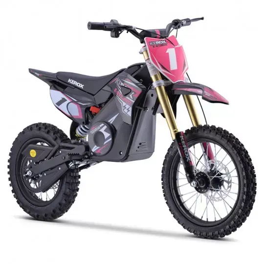 pit-bike-electrique-1800w-kerox-e-storm-rose